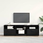 Gabinete de TV con cajón Roble Negro 150 x 33,5 x 45 cm en Muebles TV | Comprar online en Foru.es