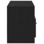 Gabinete de TV con cajón Roble Negro 150 x 33,5 x 45 cm en Muebles TV | Comprar online en Foru.es