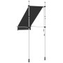 Toldo retráctil de operación manual gris antracita 100 cm en Toldos | Comprar online en Foru.es