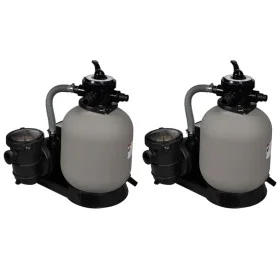 Bombas de filtro de arena 2 unidades 600 W 17000 l/h by vidaXL, Pool and spa filters - Ref: Foro24-277090, Price: 626,09 €, D...