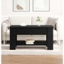 Mesa de Café Roble negro 101 x 49 x 52 cm Madera contrachapada en Mesas de centro | Comprar online en Foru.es