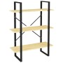 Estantería de 3 niveles madera maciza de pino 80x30x105 cm de vidaXL, Librerías y estanterías - Ref: Foro24-806532, Precio: 5...