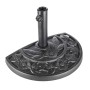 Base de sombrilla media negra de HI, Bases para sombrillas - Ref: Foro24-435295, Precio: 46,34 €, Descuento: %