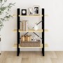 Estantería de 3 niveles madera maciza de pino 80x30x105 cm de vidaXL, Librerías y estanterías - Ref: Foro24-806532, Precio: 5...