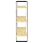 Estantería de 3 niveles madera maciza de pino 80x30x105 cm de vidaXL, Librerías y estanterías - Ref: Foro24-806532, Precio: 5...