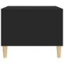 Mesa de centro madera contrachapada negro 60x50x40 cm de vidaXL, Mesas de centro - Ref: Foro24-812673, Precio: 40,84 €, Descu...