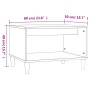 Mesa de centro madera contrachapada negro 60x50x40 cm de vidaXL, Mesas de centro - Ref: Foro24-812673, Precio: 41,35 €, Descu...