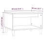Mesa de centro madera contrachapada negro 60x50x40 cm de vidaXL, Mesas de centro - Ref: Foro24-812673, Precio: 40,84 €, Descu...