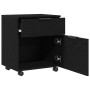Gabinete para Archivos con cajón Roble Negro 45 x 38 x 54 cm en Armarios y almacenamiento | Comprar online en Foru.es