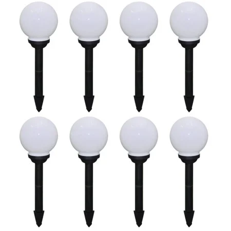 Lámparas de jardín para camino 8 uds con pica de tierra 15 cm de vidaXL, Iluminación de exterior - Ref: Foro24-277114, Precio...