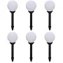 Lámparas de jardín para camino 6 uds con pica de tierra 20 cm de vidaXL, Iluminación de exterior - Ref: Foro24-277115, Precio...