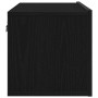 Gabinete de TV 2 pcs Roble Negro 80 x 30 x 30 cm en Muebles TV | Comprar online en Foru.es