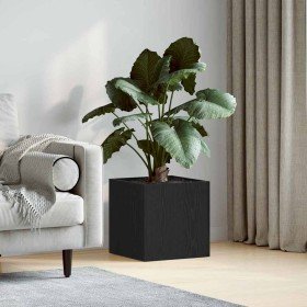 Caja de Macetas Roble Negro 40 x 38.5 x 40 cm en Macetas y jardineras | Comprar online en Foru.es