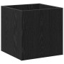 Caja de Macetas Roble Negro 40 x 38.5 x 40 cm en Macetas y jardineras | Comprar online en Foru.es