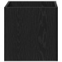 Caja de Macetas Roble Negro 40 x 38.5 x 40 cm en Macetas y jardineras | Comprar online en Foru.es