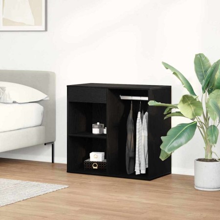 Gabinete de Cosméticos con cajón Roble Negro 80 x 40 x 75 cm en Armarios y almacenamiento | Comprar online en Foru.es