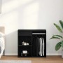 Gabinete de Cosméticos con cajón Roble Negro 80 x 40 x 75 cm en Armarios y almacenamiento | Comprar online en Foru.es