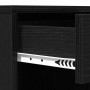 Gabinete de Cosméticos con cajón Roble Negro 80 x 40 x 75 cm en Armarios y almacenamiento | Comprar online en Foru.es