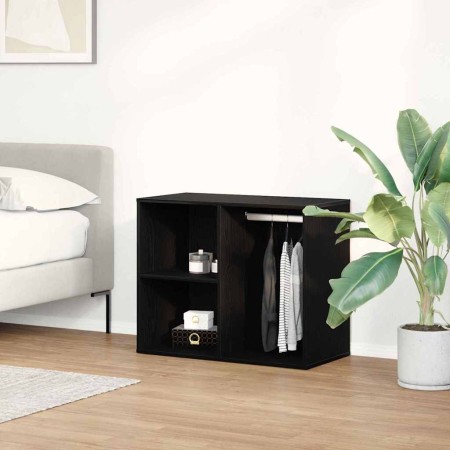 Gabinete de Cosméticos con estante Roble Negro 80 x 40 x 65 cm en Armarios y almacenamiento | Comprar online en Foru.es
