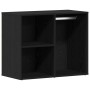Gabinete de Cosméticos con estante Roble Negro 80 x 40 x 65 cm en Armarios y almacenamiento | Comprar online en Foru.es