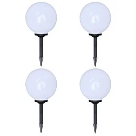 Lámparas de jardín para camino 4 uds con pica de tierra 30 cm de vidaXL, Iluminación de exterior - Ref: Foro24-277116, Precio...