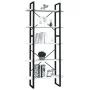 Estantería 5 niveles madera de ingeniería blanca 80x30x175 cm de vidaXL, Librerías y estanterías - Ref: Foro24-3081988, Preci...