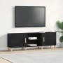 Gabinete de TV Roble Negro 150 x 30 x 50 cm en Muebles TV | Comprar online en Foru.es