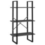 Estantería de 5 niveles madera de ingeniería gris 60x30x175 cm de vidaXL, Librerías y estanterías - Ref: Foro24-3081980, Prec...