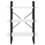 Estantería de madera contrachapada blanco 80x30x105 cm de vidaXL, Librerías y estanterías - Ref: Foro24-806527, Precio: 39,35...