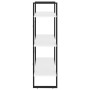 Estantería de madera contrachapada blanco 80x30x105 cm de vidaXL, Librerías y estanterías - Ref: Foro24-806527, Precio: 39,35...