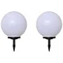Lámparas de jardín para camino 2 uds con pica de tierra 40 cm de vidaXL, Iluminación de exterior - Ref: Foro24-277117, Precio...