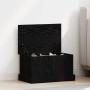 Caja de Almacenamiento Roble negro 50 x 30 x 28 cm en Baúles de almacenamiento | Comprar online en Foru.es