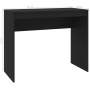 Escritorio de madera contrachapada negro 90x40x72 cm de vidaXL, Escritorios - Ref: Foro24-800379, Precio: 42,51 €, Descuento: %