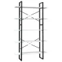 Estantería de 5 niveles madera pino maciza blanco 100x30x175 cm de vidaXL, Librerías y estanterías - Ref: Foro24-3082004, Pre...