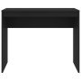 Escritorio de madera contrachapada negro 90x40x72 cm de vidaXL, Escritorios - Ref: Foro24-800379, Precio: 42,51 €, Descuento: %