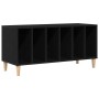 Mueble para discos de vinilo Roble Negro 100 x 38 x 48 cm en Armarios y almacenamiento | Comprar online en Foru.es