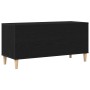 Mueble para discos de vinilo Roble Negro 100 x 38 x 48 cm en Armarios y almacenamiento | Comprar online en Foru.es
