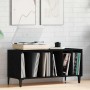 Mueble para discos de vinilo Roble Negro 100 x 38 x 48 cm en Armarios y almacenamiento | Comprar online en Foru.es