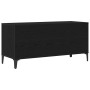 Mueble para discos de vinilo Roble Negro 100 x 38 x 48 cm en Armarios y almacenamiento | Comprar online en Foru.es