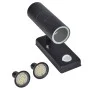 Aplique de pared con sensor y LED, acero inoxidable, negro de vidaXL, Iluminación de exterior - Ref: Foro24-41097, Precio: 38...