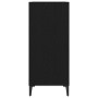 Mueble para discos de vinilo Roble Negro 84,5 x 38 x 89 cm en Armarios y almacenamiento | Comprar online en Foru.es