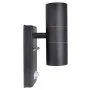 Wall light with sensor and LED, stainless steel, black by vidaXL, Outdoor lighting - Ref: Foro24-41097, Price: 38,30 €, Disco...
