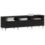 Mueble de TV con cajón Roble Negro 150 x 30 x 44,5 cm en Muebles TV | Comprar online en Foru.es
