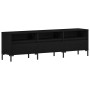 Gabinete de TV con cajón Roble Negro 150 x 30 x 44,5 cm en Muebles TV | Comprar online en Foru.es