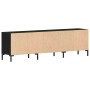 Gabinete de TV con cajón Roble Negro 150 x 30 x 44,5 cm en Muebles TV | Comprar online en Foru.es