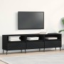 Mueble de TV Roble Negro 150 x 30 x 44,5 cm en Muebles TV | Comprar online en Foru.es
