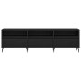 Mueble de TV Roble Negro 150 x 30 x 44,5 cm en Muebles TV | Comprar online en Foru.es