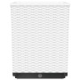 Jardineras 4 unidades polipropileno blanco 30x30x37 cm de vidaXL, Maceteros y jardineras - Ref: Foro24-364188, Precio: 105,74...
