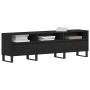 Mueble de TV con cajón Roble Negro 150 x 30 x 44,5 cm en Muebles TV | Comprar online en Foru.es