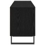Mueble de TV con cajón Roble Negro 150 x 30 x 44,5 cm en Muebles TV | Comprar online en Foru.es